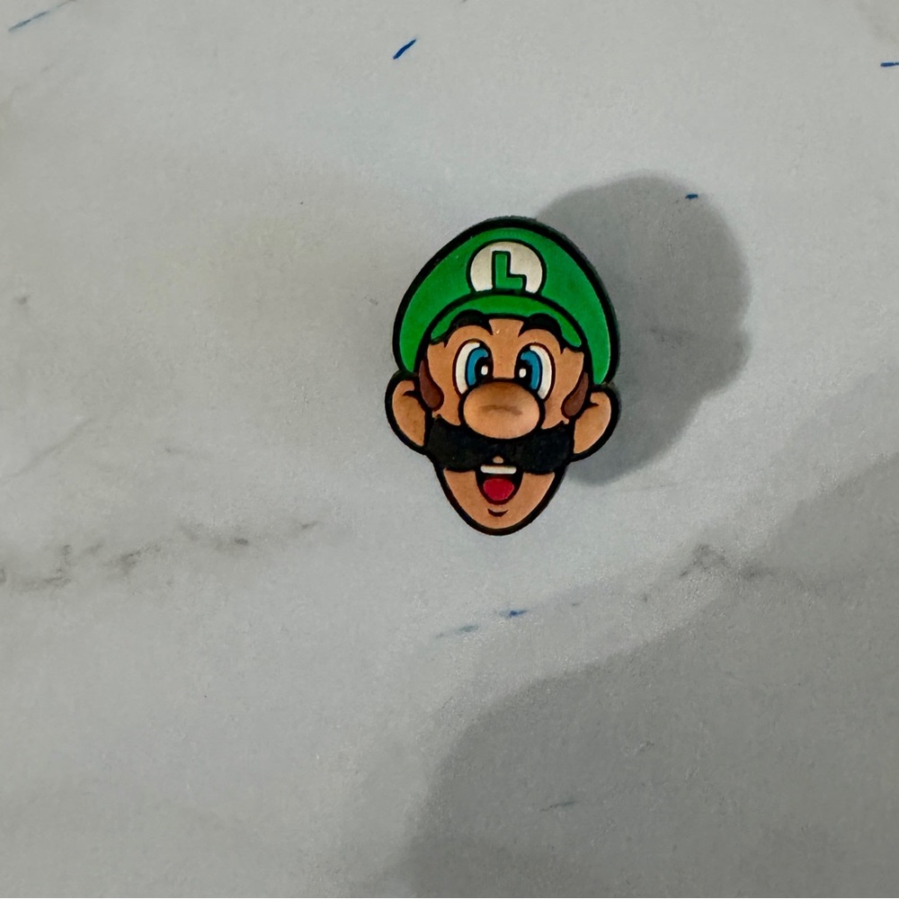 Luigi Mario Kart Crocs Jibbitz